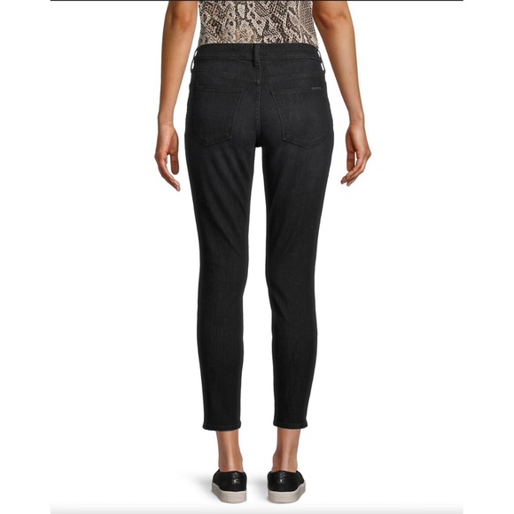 HUDSON WOMEN NWT NATALIE MID RISE SUPER SKINNY ANKLE CORA JEANS. SIZE 28 - Picture 5 of 14